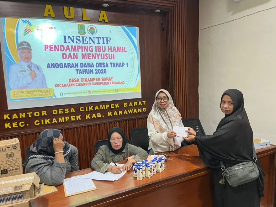 Pembagian Honor Pendamping Ibu Hamil dan Menyusui