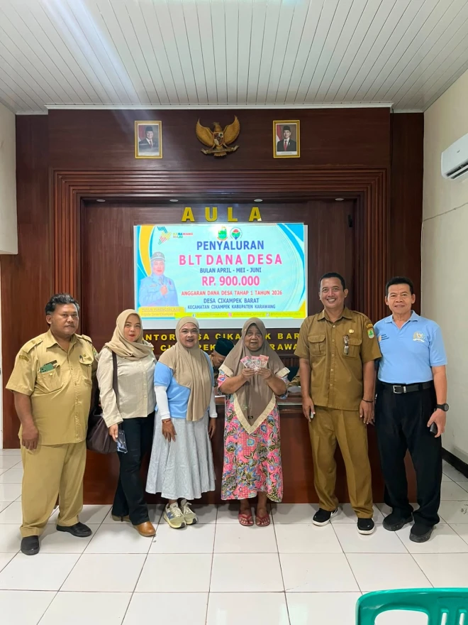 Penyaluran Bantuan Langsung Tunai ( BLT ) Dana Desa 